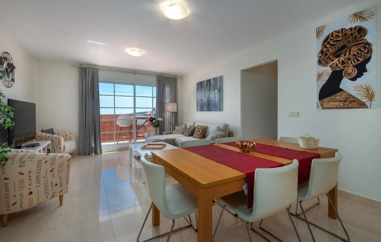 2173-Superb Apt With Amazing Seaview Manilva Spain
