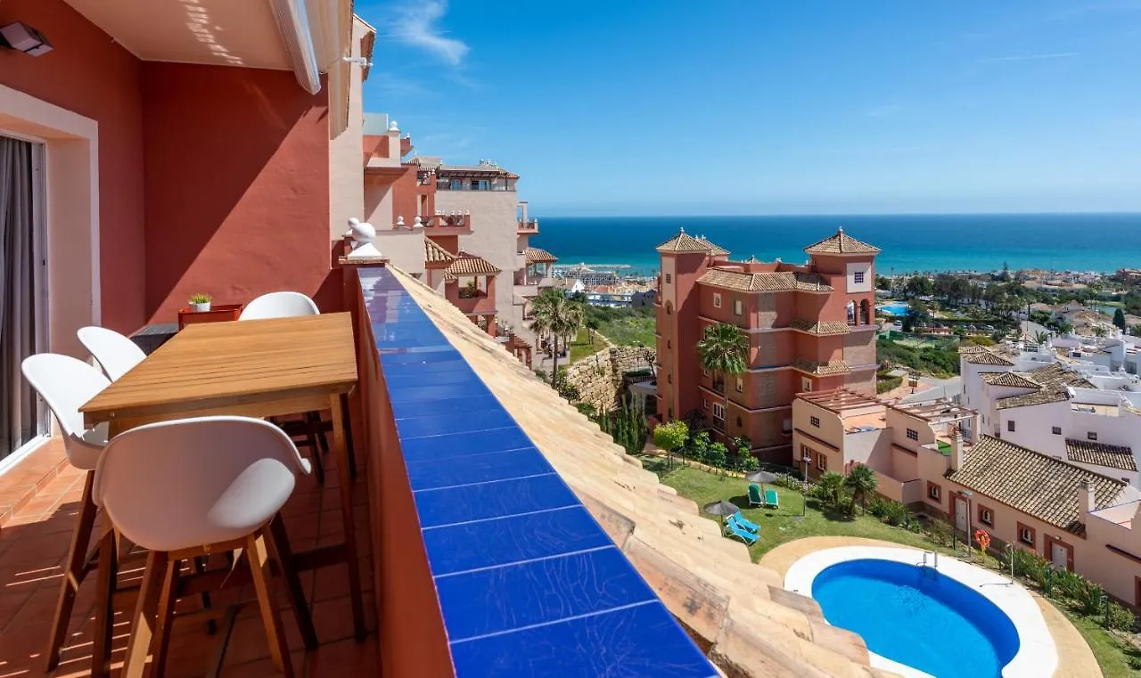 2173-Superb Apt With Amazing Seaview Manilva Apartment